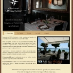 home page sito statico ristorante