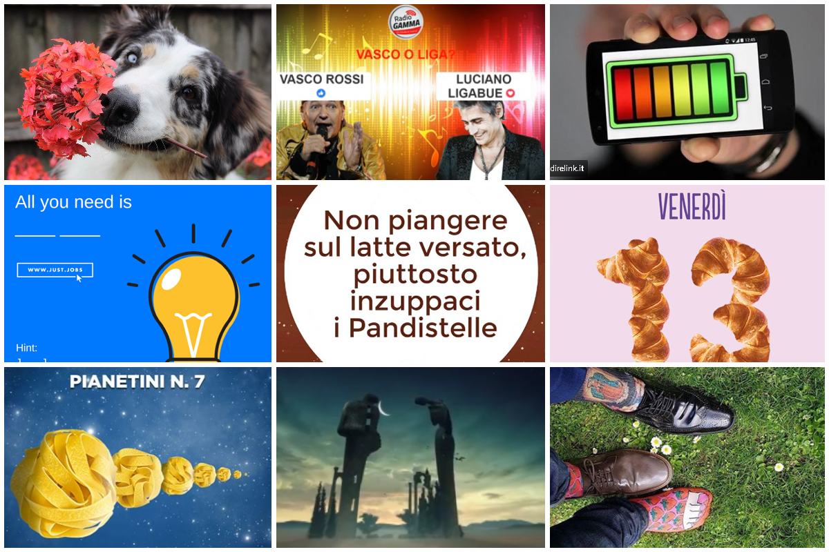 esempi di contenuti per social media