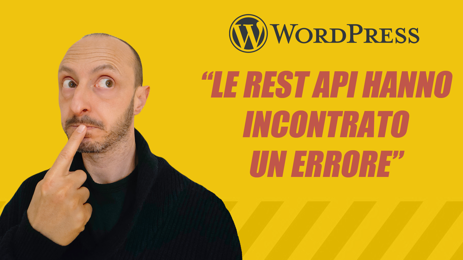 wordpress come risolvere errore rest api