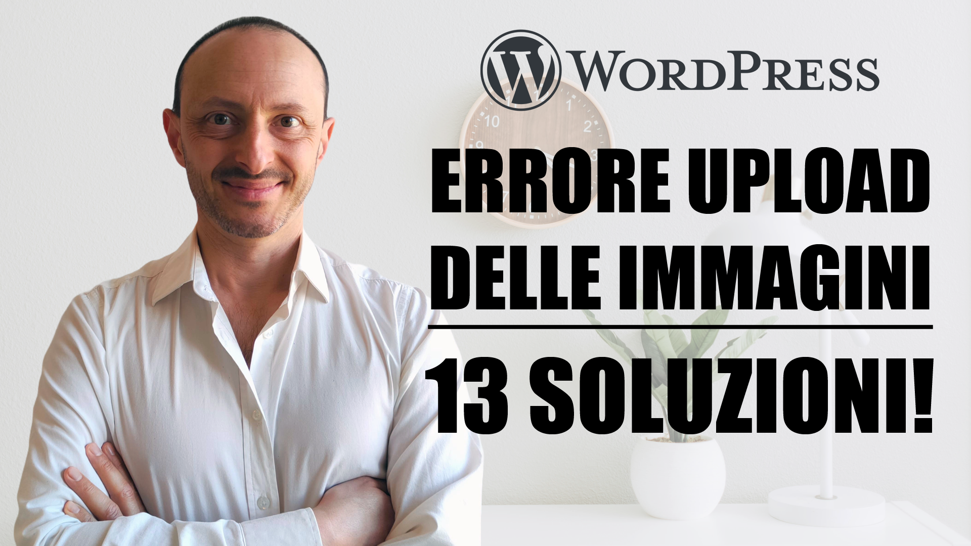 wordpress errore caricamento immagini soluzioni