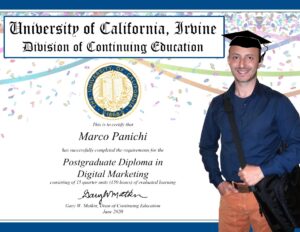 marco panichi diploma oxford college of marketing