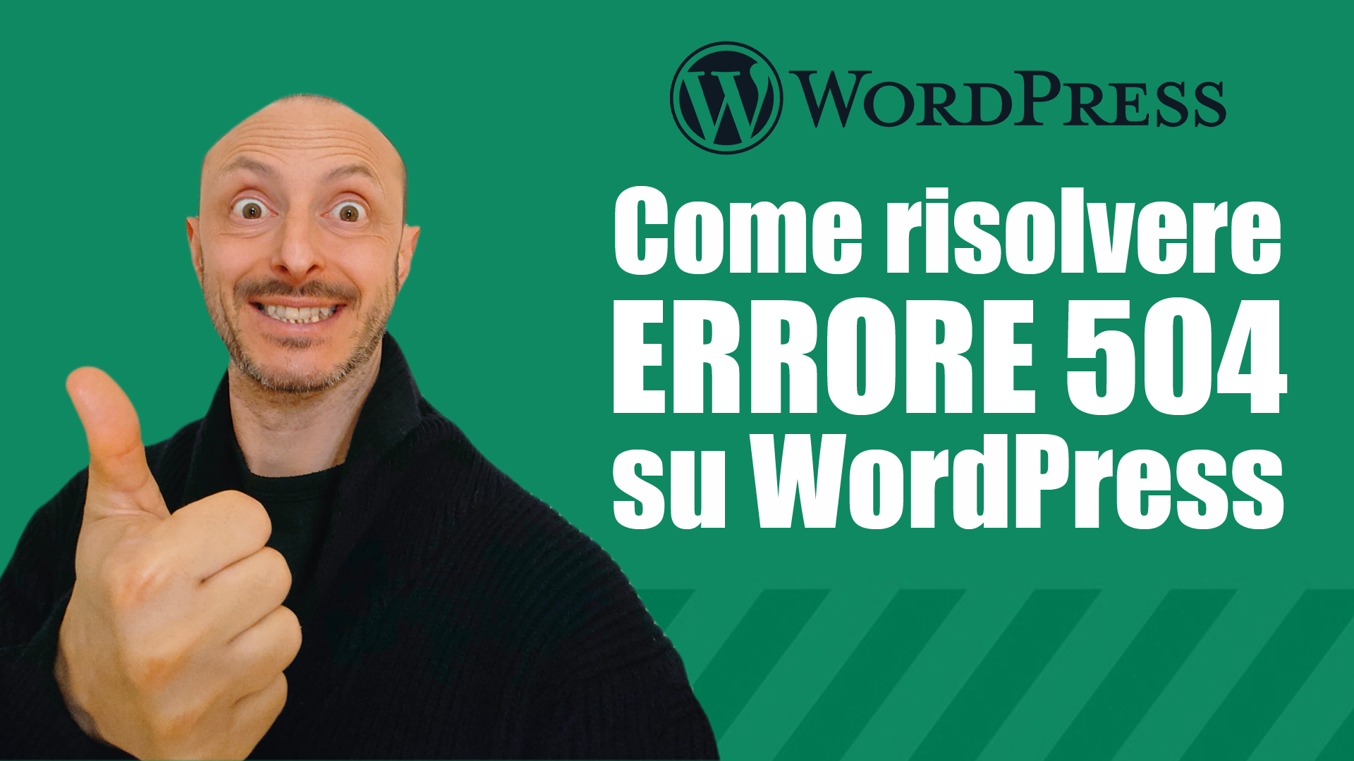 come risolvere errore 504 su wordpress