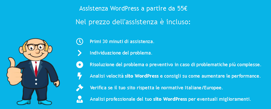 esempio tariffa oraria wordpress freelance