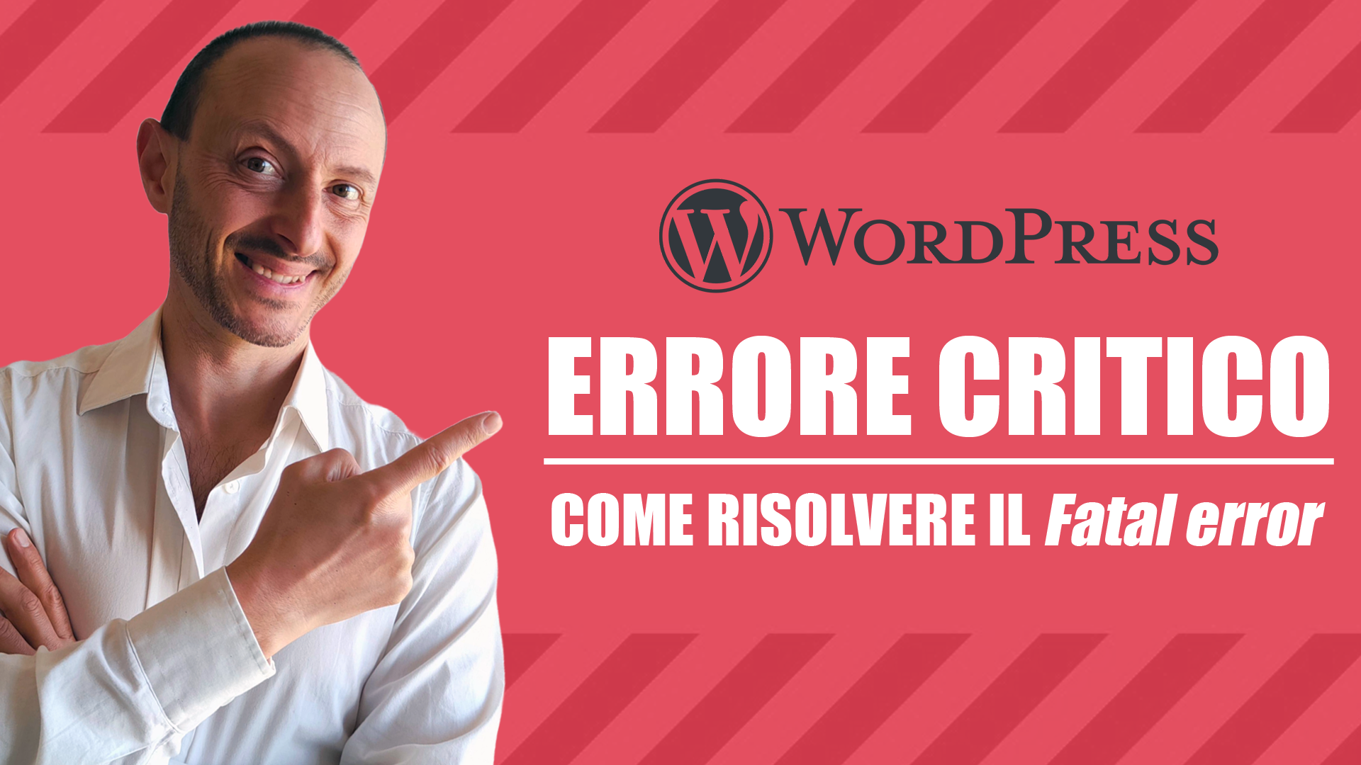 copertina guida come risolvere errore critico wordpress